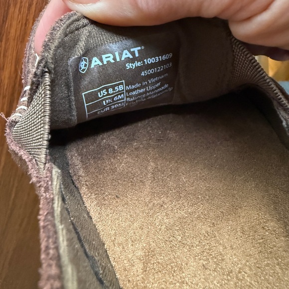 Ariat women’s Cruiser Brown Embossed Loafers size 8.5 - Picture 8 of 9